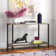 50.25'' Glass Top Console Table