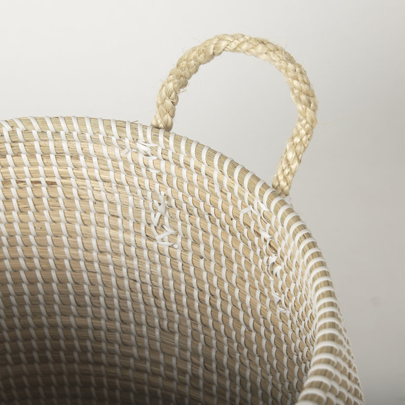 Joss & Main Cordia Seagrass Decorative Basket