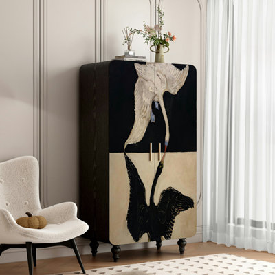 Bedroom cloakroom storage cabinet wardrobe