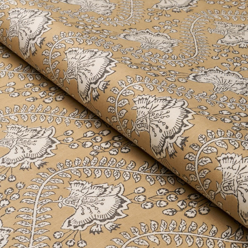 Tissu Tombay, Ocre