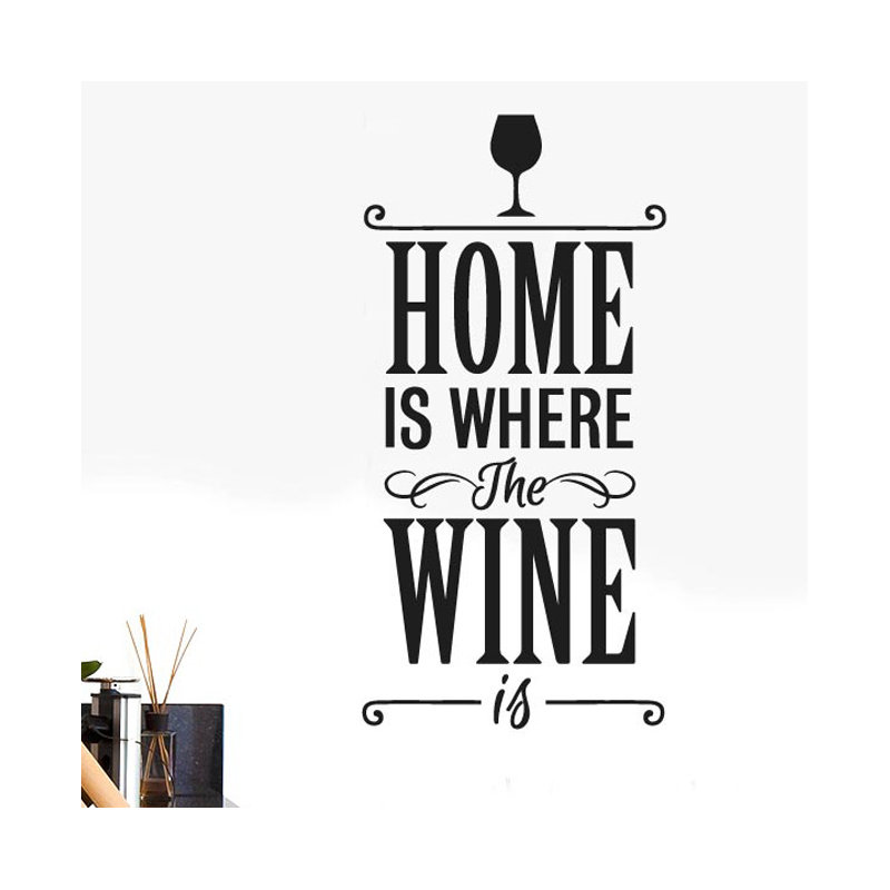 Wall Decal, Medium, Black