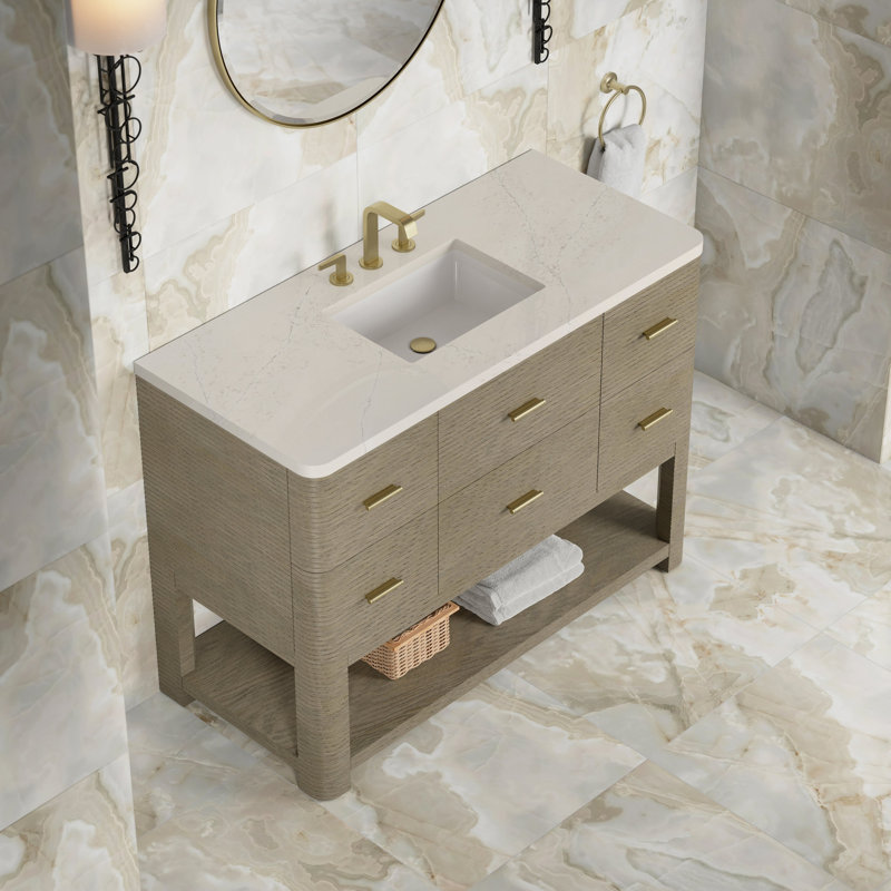 Meuble-lavabo simple 48 po Lucian, Siberian