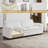 Shugar 90" W Corduroy Modular Sofa with Two Ottomans-1921228260
