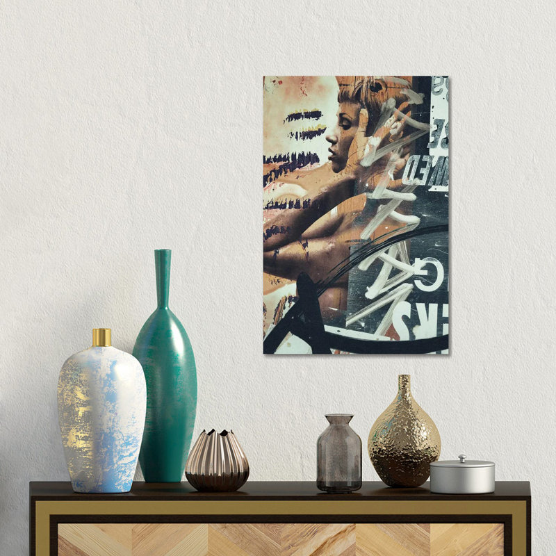 Forgotten Streets - Silence by 33 Broken Bones - Gallery-Wrapped Canvas Giclée on Canvas, 30.48 cm H x 45.72 cm W