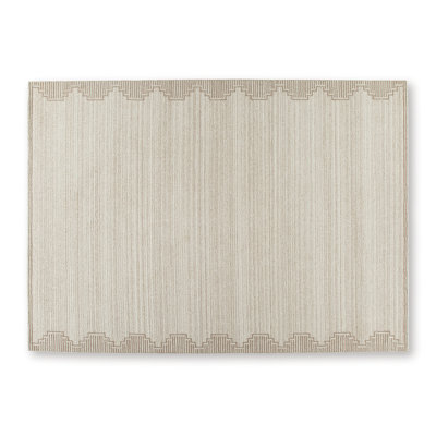 Tapis très grand Emery, touffeté à la table, laine brune 10 x 14