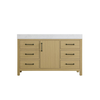 54 inch Single Bathroom Vanity_Traditional_VF60654