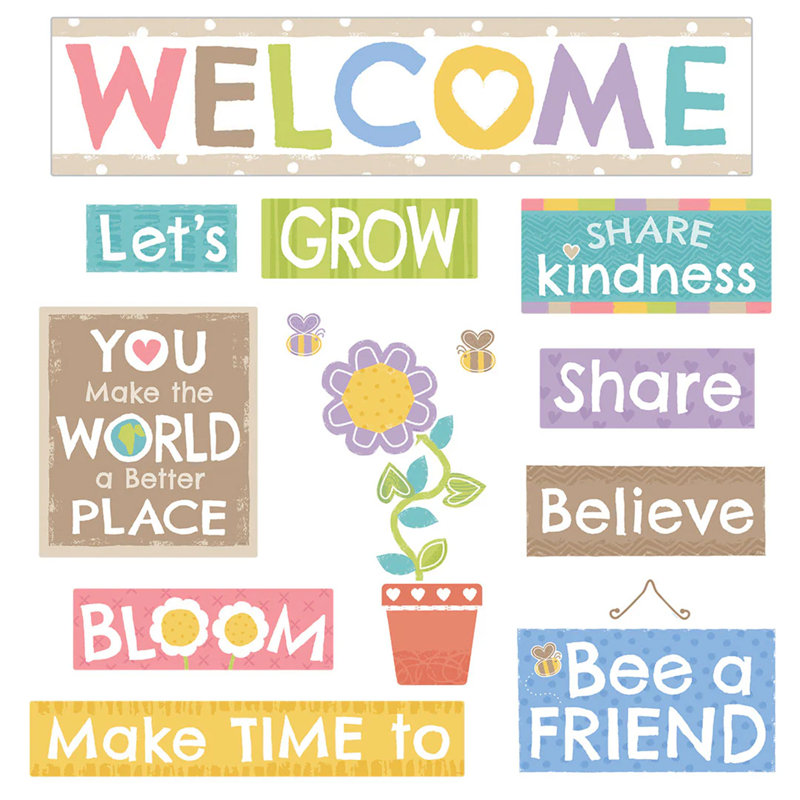 Ensemble de babillards TREND Enterprises, Inc. Always Welcome