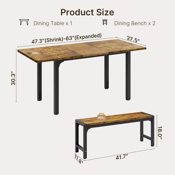 Dimensions du produit