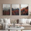 Art mural encadré sur toile, rétro muraux abstraits pour chambre à coucher-588374832-588374830