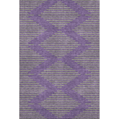 Premium Machine Washable Jahnke AMF1017 Geometric Rug