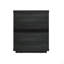 Table de chevet gris anthracite