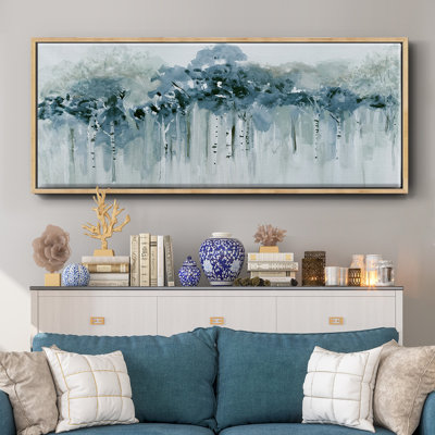 " Blue Birch Morning "
