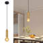 Airyonna 1 - Light Gold Cylinder Pendant