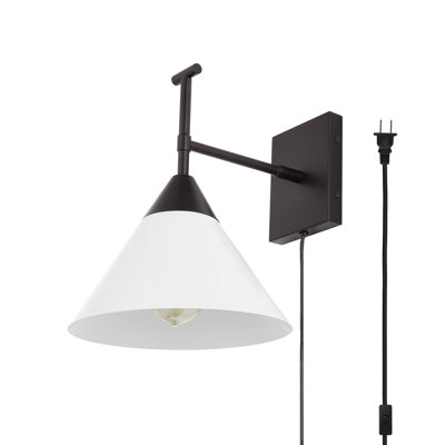 Cadyn Plug-in Armed Sconce