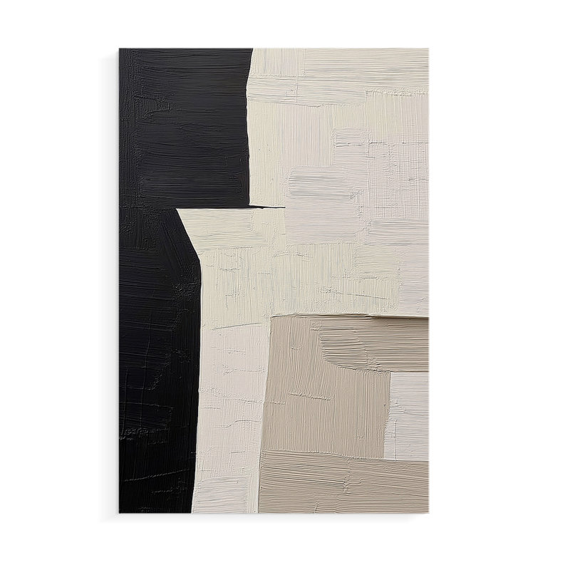 Série ABSTRACT DCLV - Impression sur toile seulement - NON CADRE, H 18 po x l 12 po