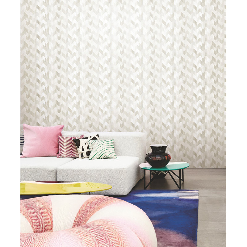 Betulle Citrus Wallpaper, Gray