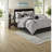 Premium Grey Micro Suede Bedding Sets, Polyester Comfort, Casual Home Style