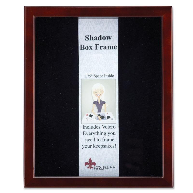 Cadre photo Shadow Box, 12 po x 12 po, Espresso