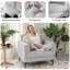 Fauteuil club en lin Blannie-1851846216