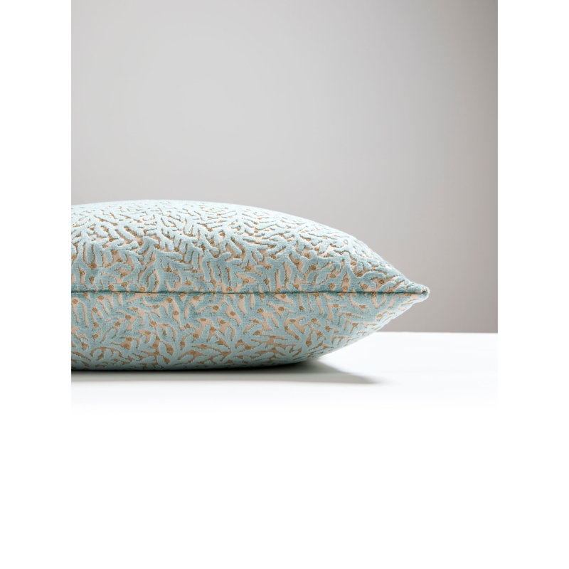 Jardin Pillow Cover & Insert, Square, Lagoon, 22"