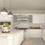 36" RK 600 CFM Ductless Under Cabinet Range Hood in Brushed 430 Stainless Steel
