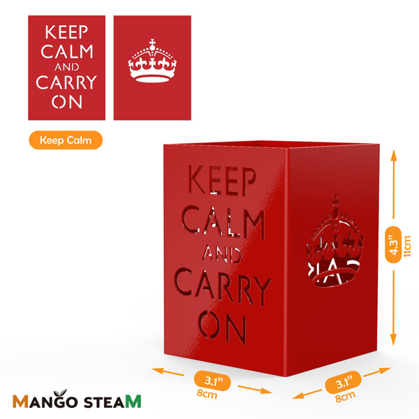 Metal Pen Holder Mango Steam