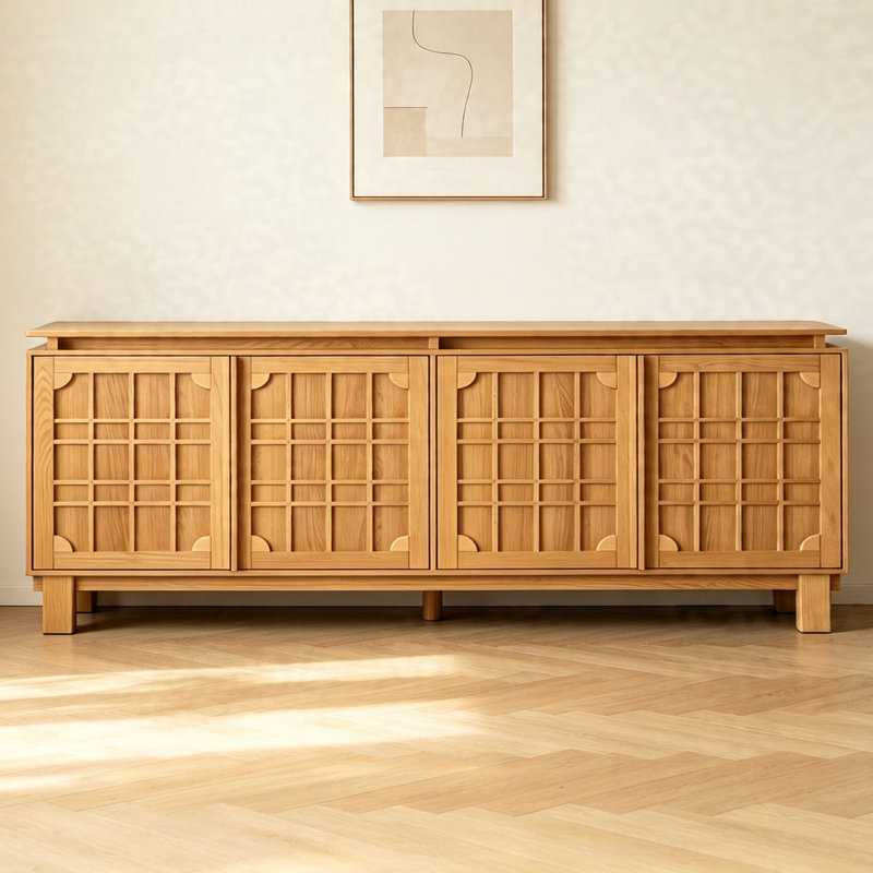 Buffet haut de gamme à grande capacité, H 31,5 po x l 94,49 po x P 17,72 po