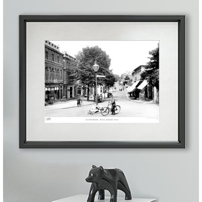 Clevedon, Hill Road 1913 - Single Picture Frame Print