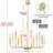 12- Light Dimmable candle Chandelier-1025132642