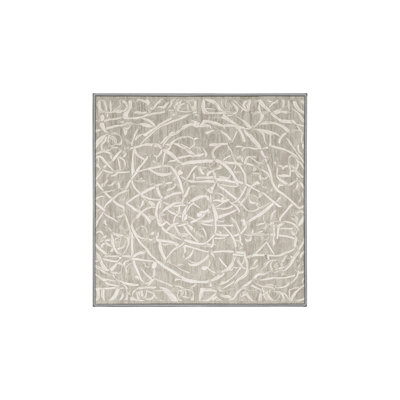 Tapis gris lavable à la machine