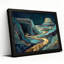 «Gold River», art mural sur toile canevas mesa-133554610