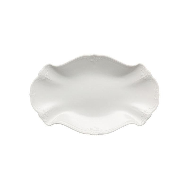 Baronesse Porcelain China Platter, 1.25" H x 6.25" W x 10" L