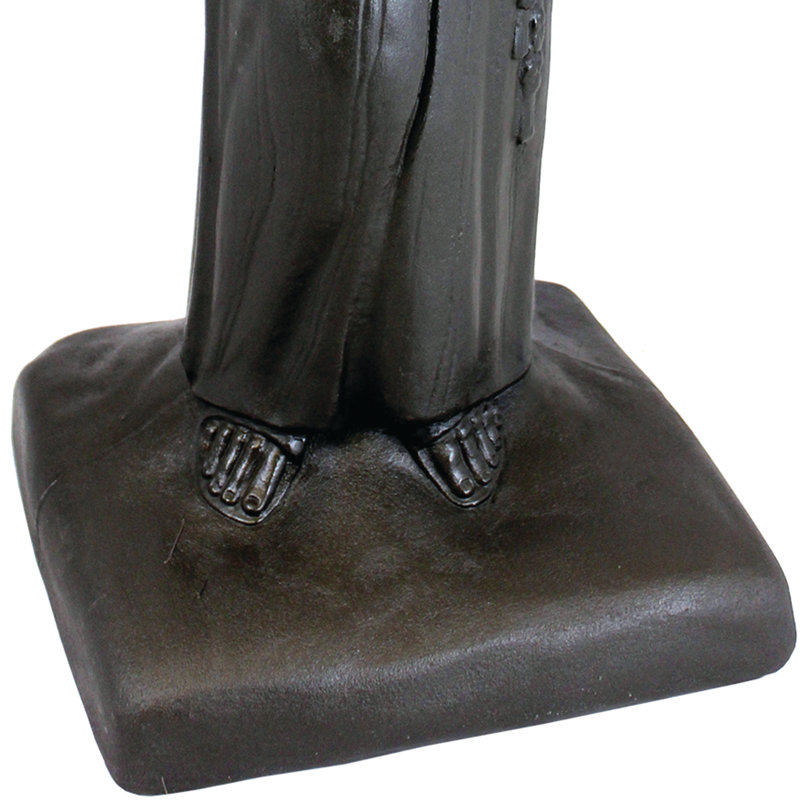 Statue saint francis Klatt, Bronze