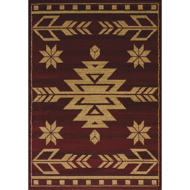Sayre Southwestern Indoor Rug, Rectangle 1'10" x 3'