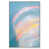White Floater Framed