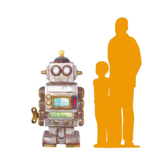 Toy Robot Over Sized Statue