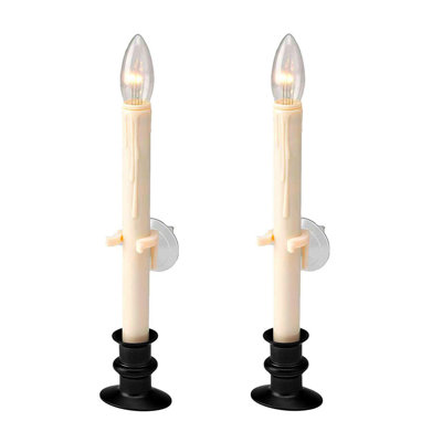 Suction Cup Window Taper Flameless Candle -  Evergreen Enterprises, Inc., 65P54 ONX