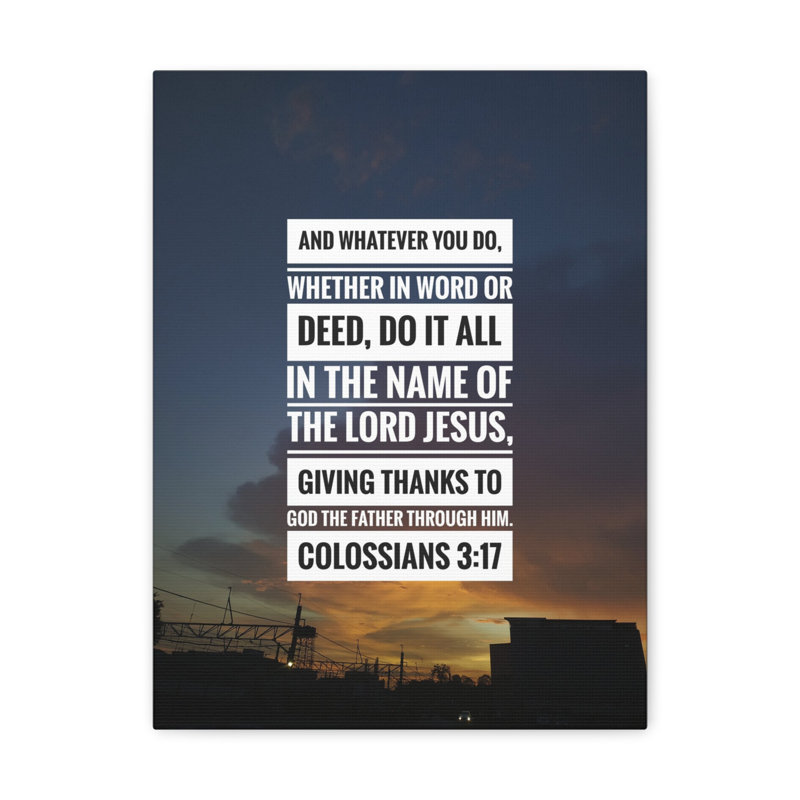 No Frame Print on Canvas