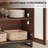 3 In 1 Multifunctional Dresser With Glass Doors And 6 Drawers, Modern Chest Of Drawers With Adjustable Shelf, Closet Organizers And Storage Cabinet For Bedroom-1035750738