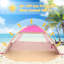 Tente de plage abri de soleil pour personne Protection contre les rayons UV-111721127