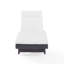 Chaise longue inclinable avec coussin Genieve-570326206