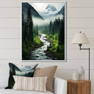 Beedie Canada Misty Morning sur toile