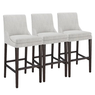 Niara Upholstered Stool (Set of 3)