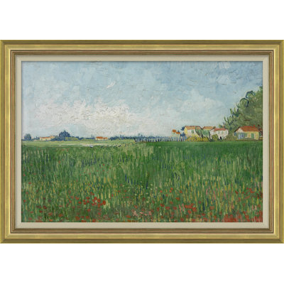 French Farm Painting by Vincent Van Gogh