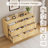 Fluted Dresser for Bedroom with 6 Drawers, 39.4" Wide Modern Chest of Drawers with Metal Handle-1353200574