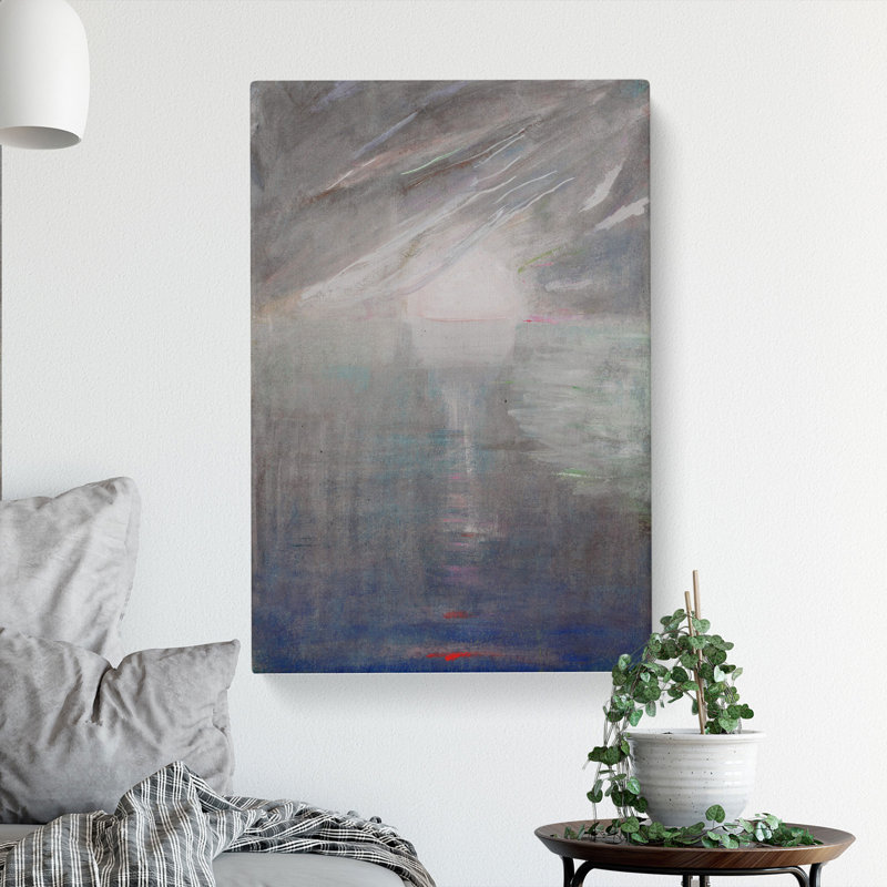 Creation Of The World Vol.12 by Mikalojus Konstantinas - Wrapped Canvas Painting, 50cm H x 35cm W x 3cm D