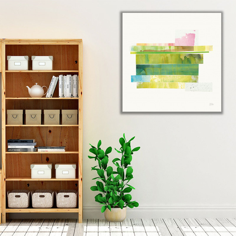Stacks IV - Canvas Print Wall Art, 30'' H x 30'' W