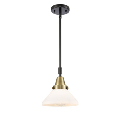Luminaire suspendu conique 1 lumière