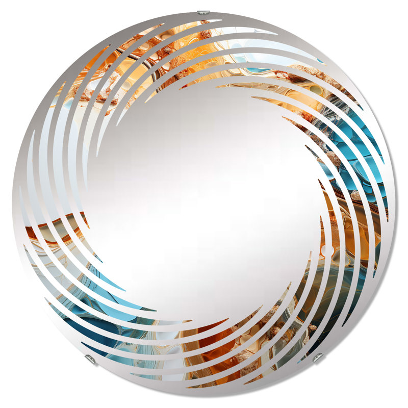 Genni Circle Mirror, 31.4" x 31.4"