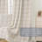 Goffredo 100% Blackout Natural Linen Curtains for Bedroom  Double Layer Drape Farmhouse Thermal Insulated Rod Pocket Back Tab Full Light Blocking 2 Panels for Living Room Nursery-1001974385-1001974341